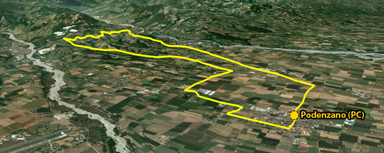 Screenshot percorso Campionato Italiano EPS 2012